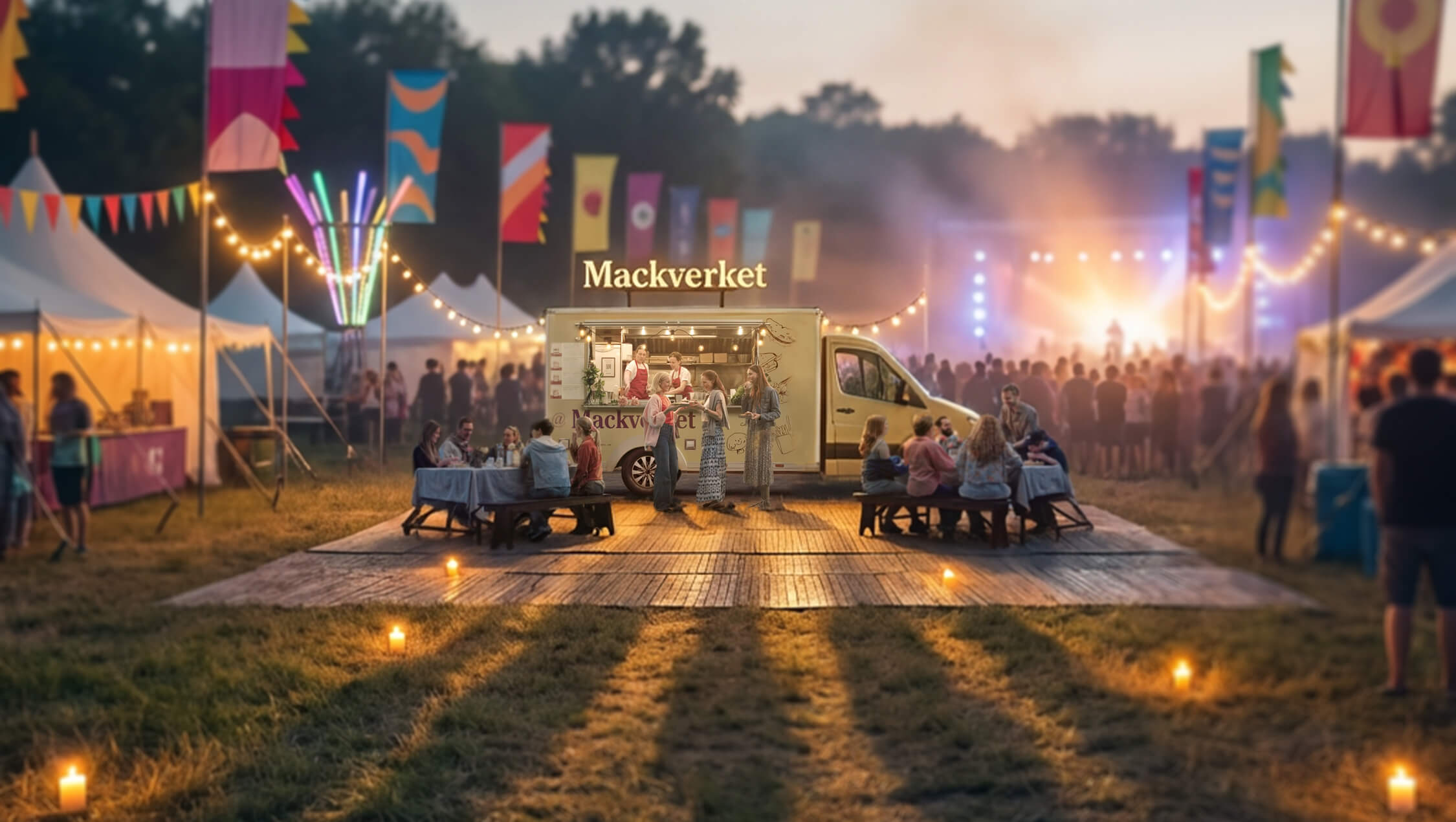 Food truck i Stockholm